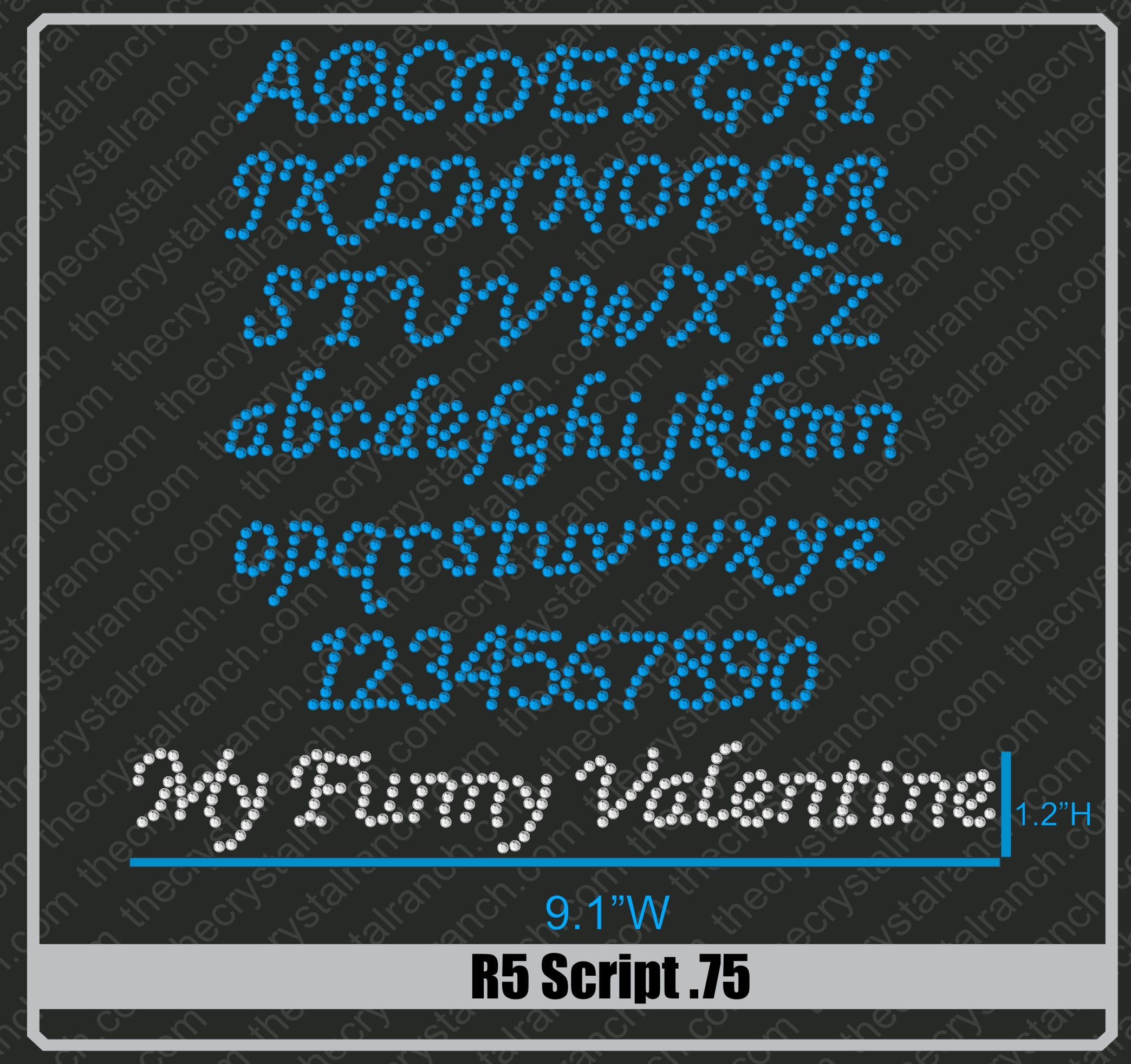 R5 Script .75"