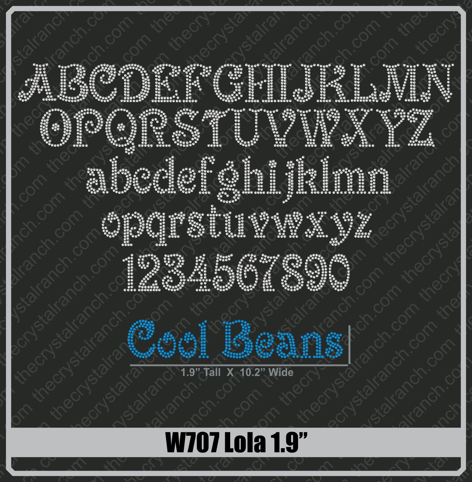 W707 Lola 1.9"