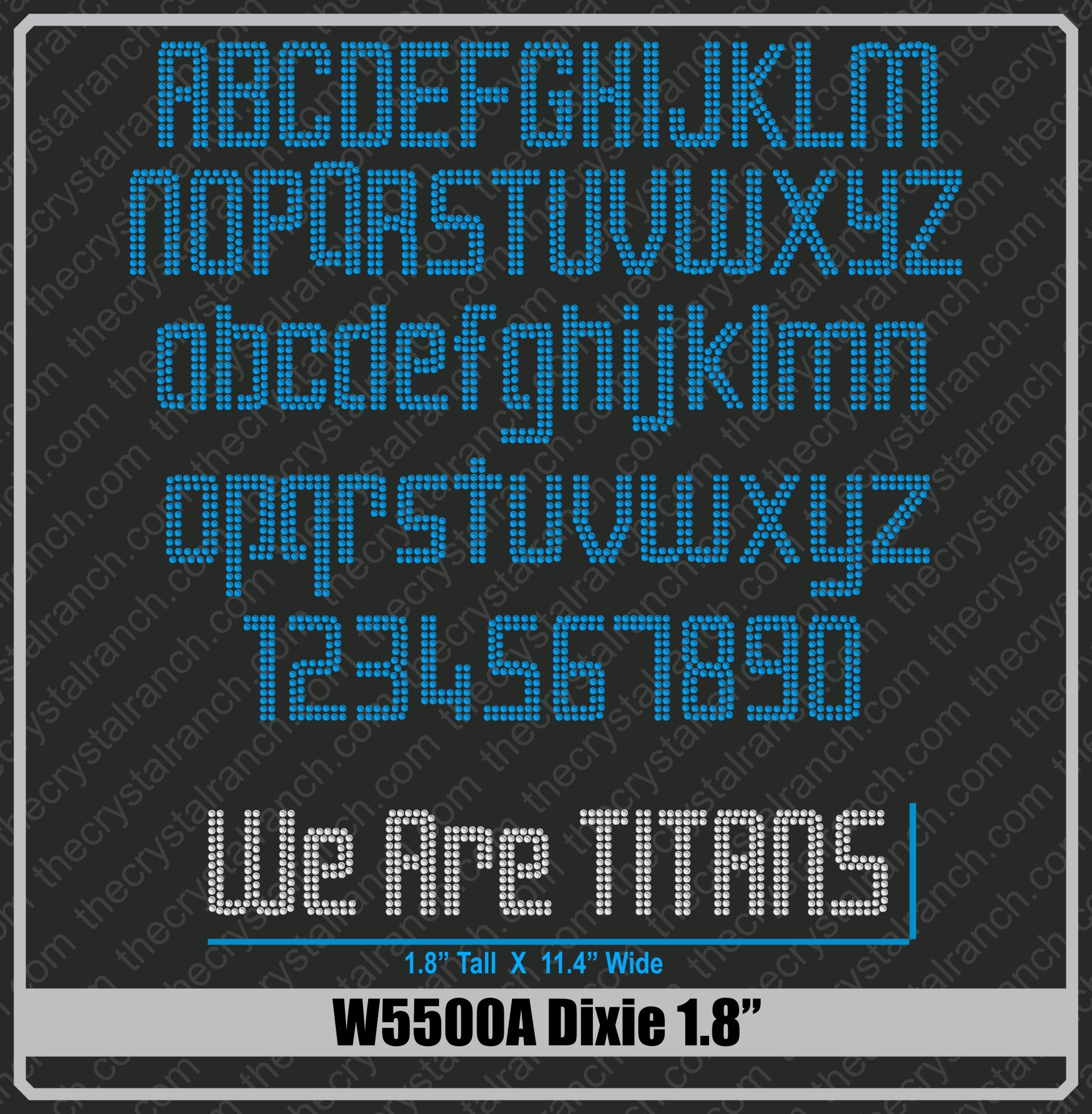 W5500A Dixie 1.8"