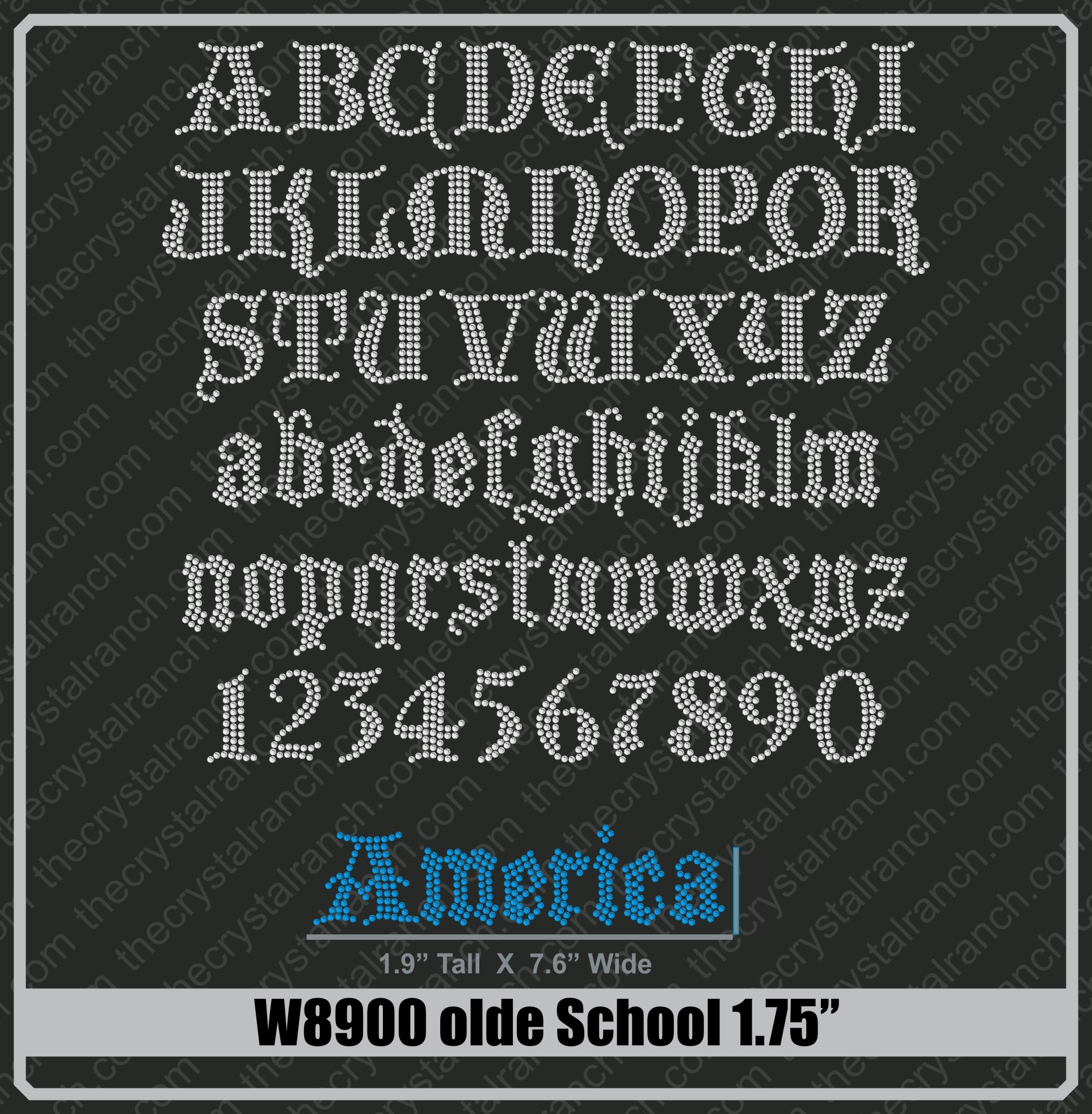W8900 Olde School 1.75"