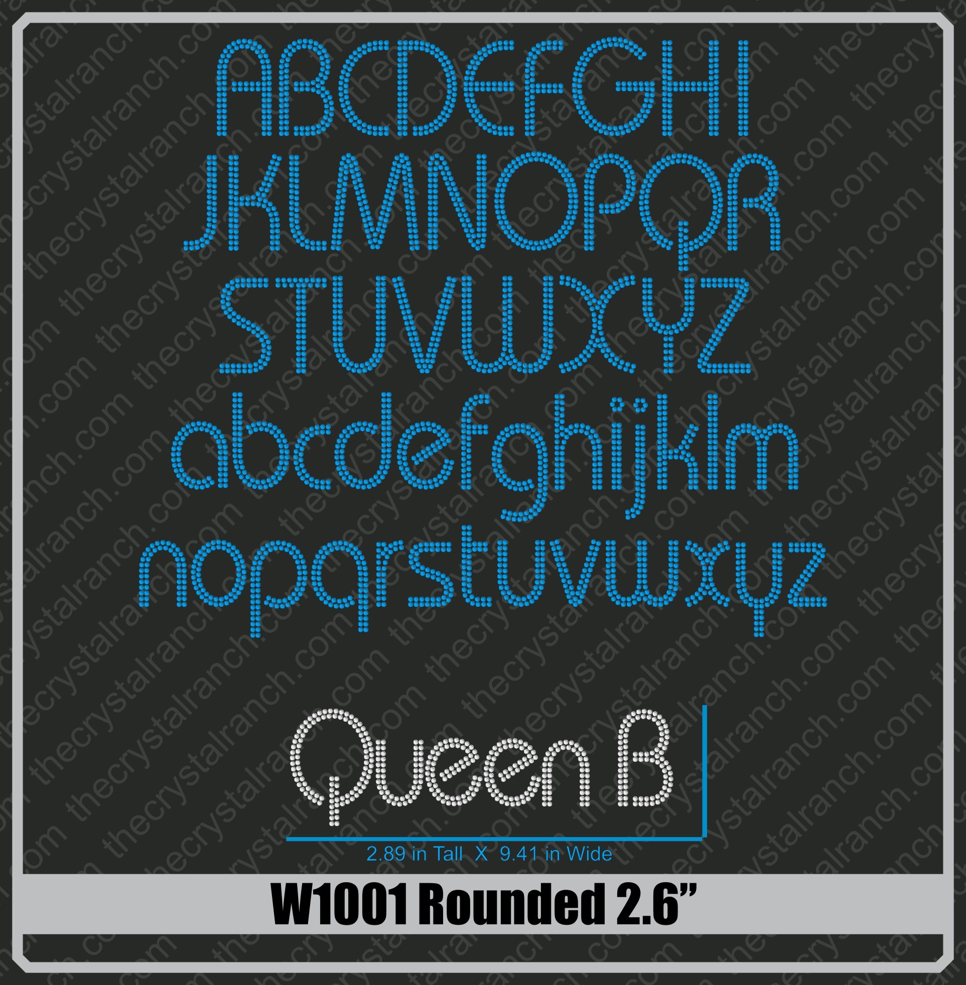 W1001 Rounded 2.6"