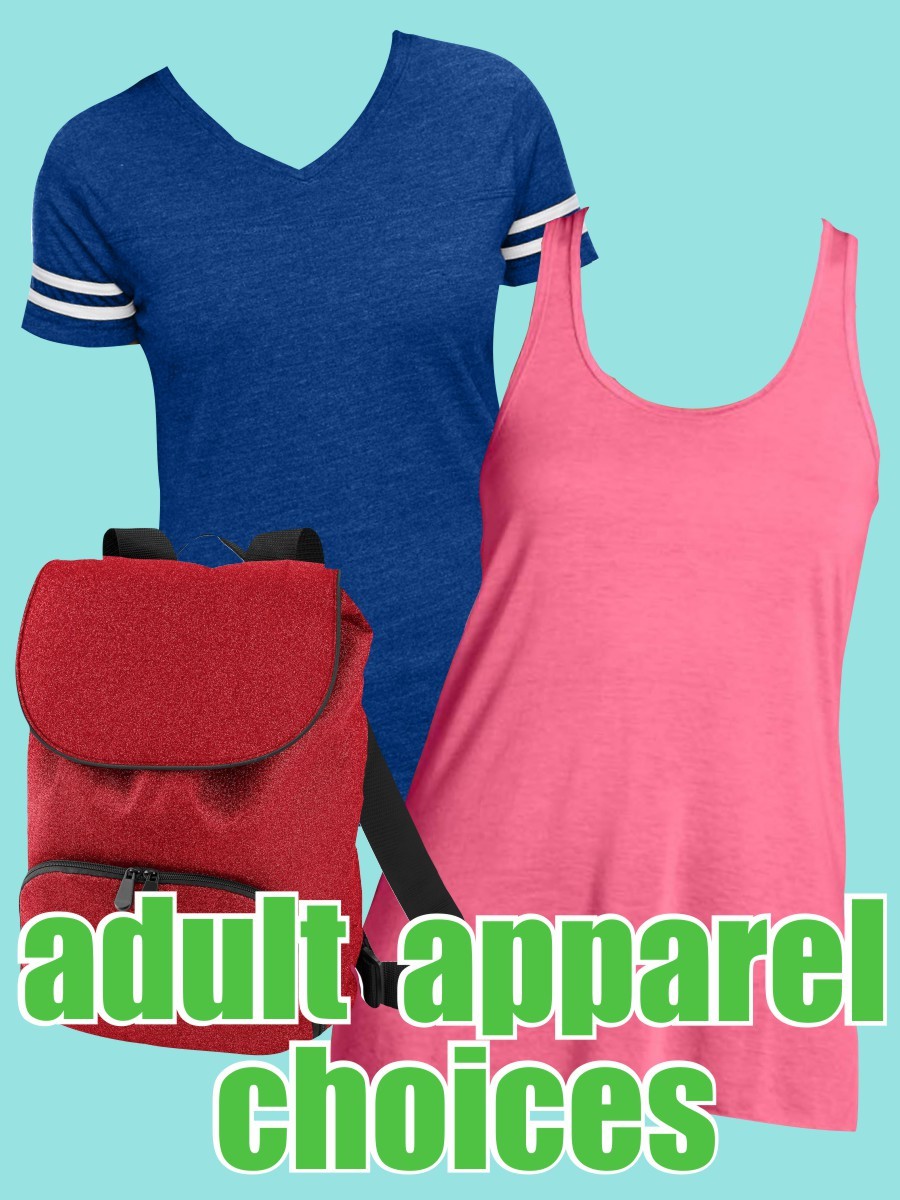 Blank Apparel Options