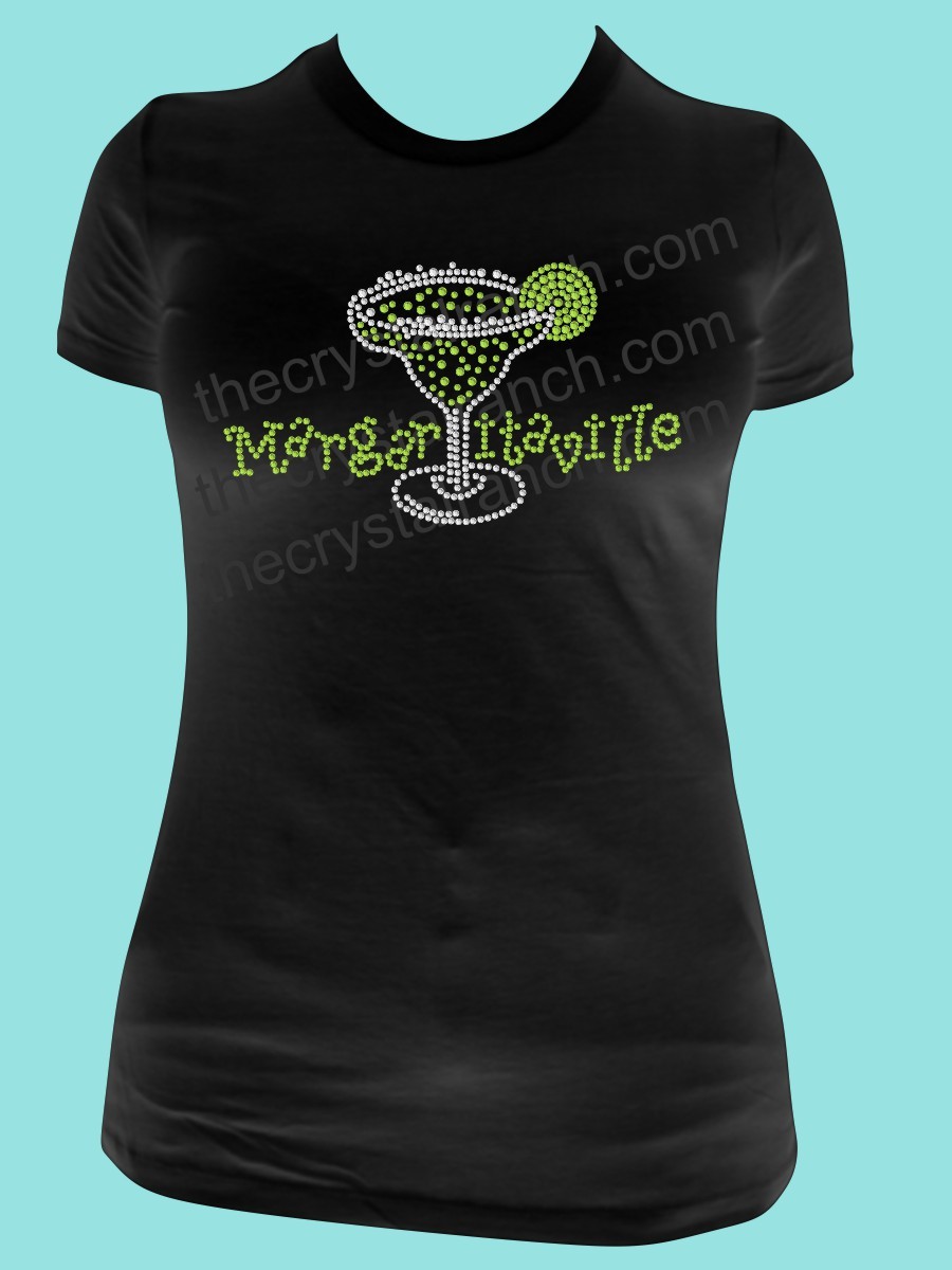 Margaritaville Rhinestone Tee TB008