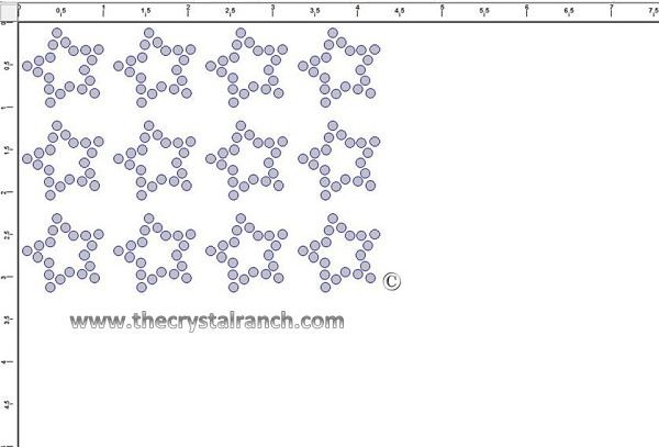Star Rhinestone Transfer CRY168c