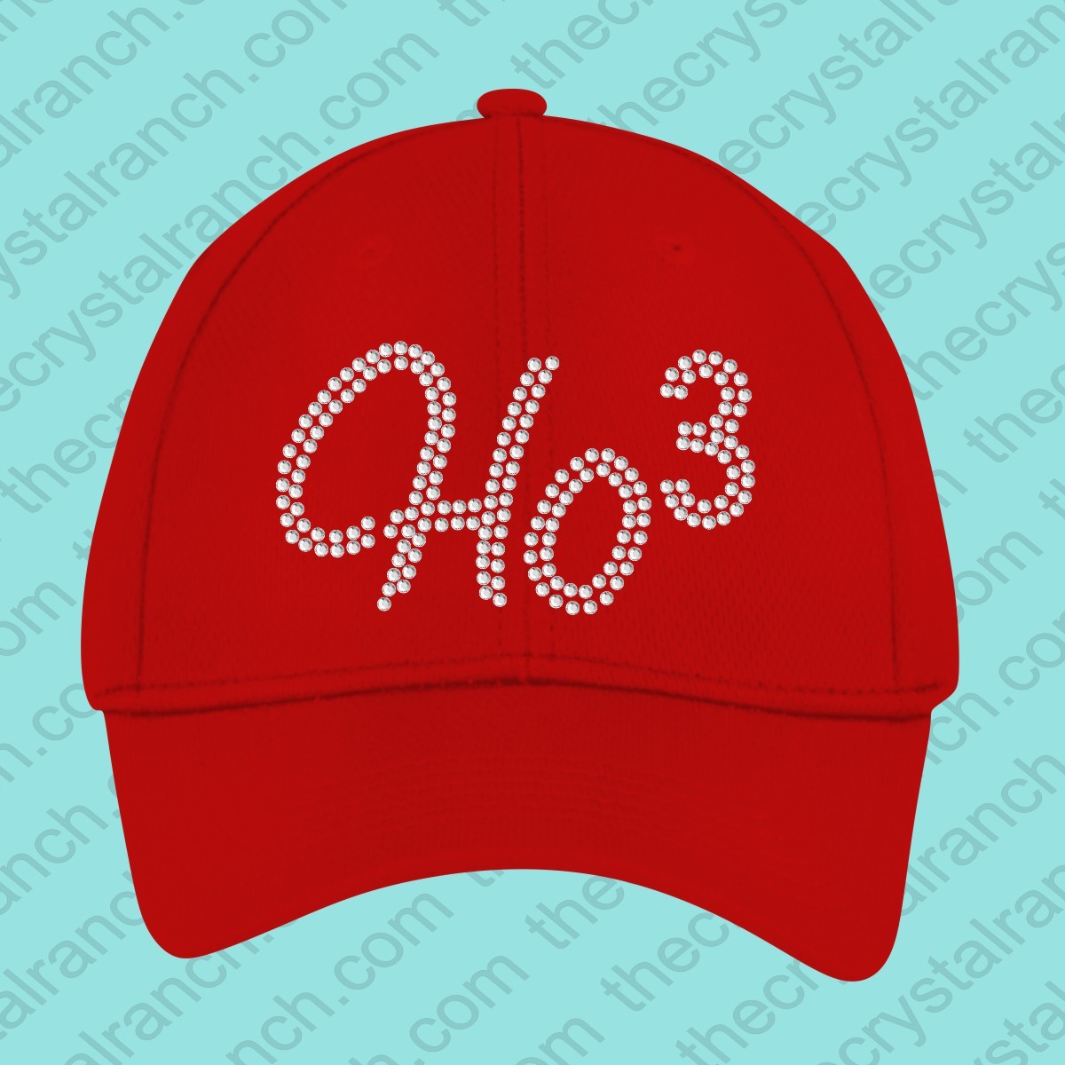 Ho3 Rhinestone cap CH019