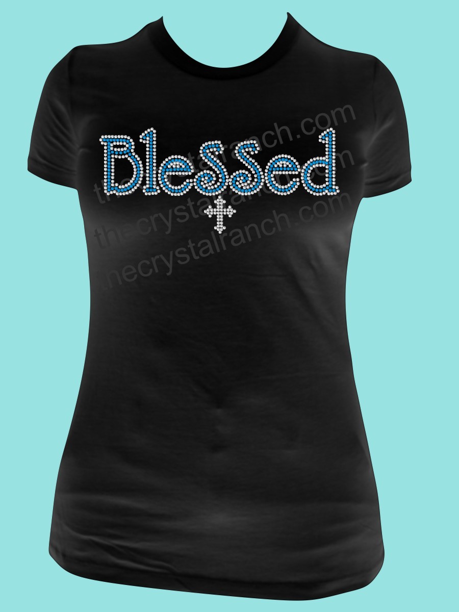 Blessed Rhinestone Tee TJ040