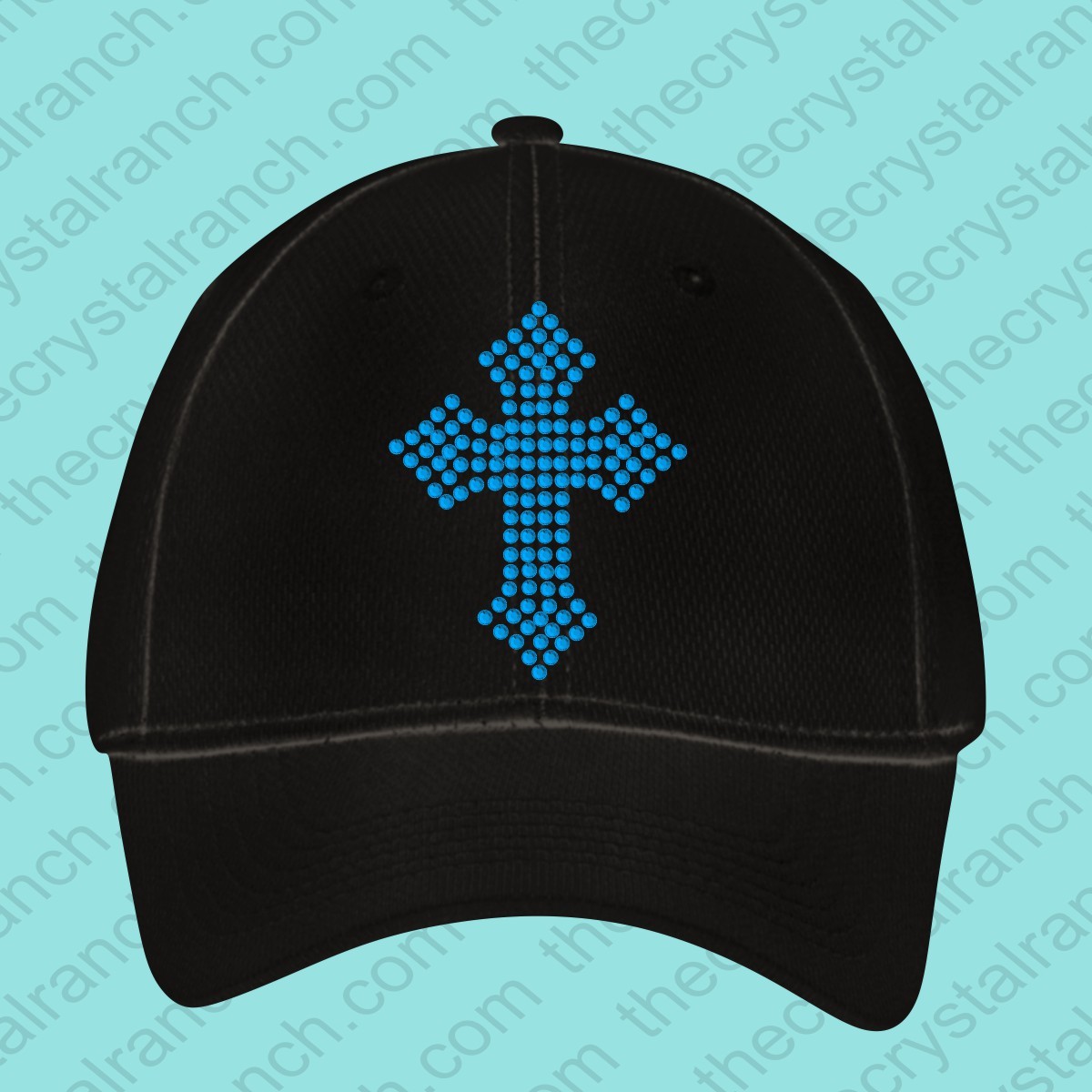 Lainey Cross Rhinestone Cap CJ042