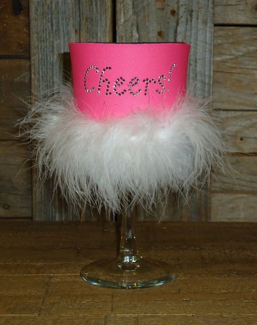 Cheers! Rhinestone Drink Koozie KB013