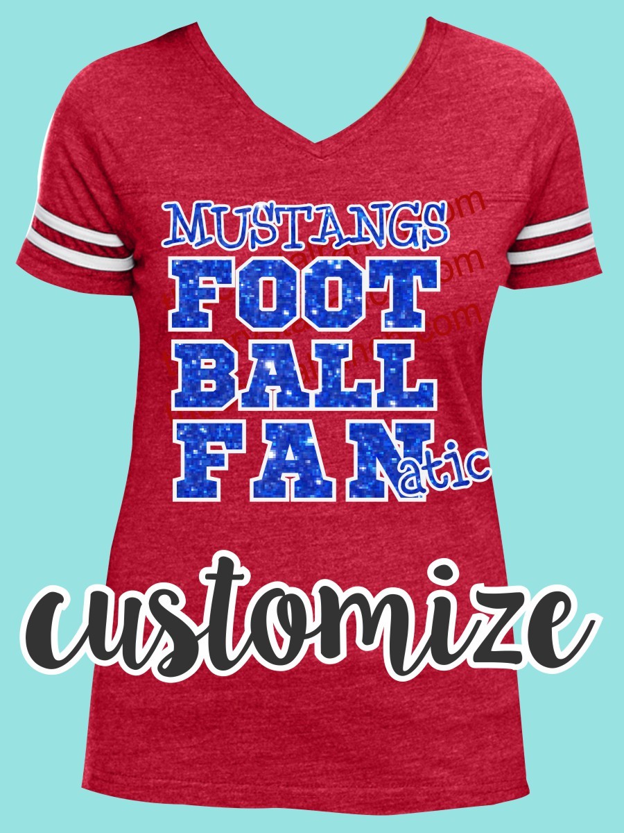 Fan...atic Glitter Tee TP059