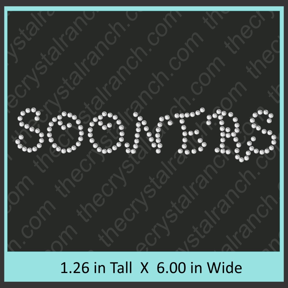 Sooners Rhinestone Transfer CRT221
