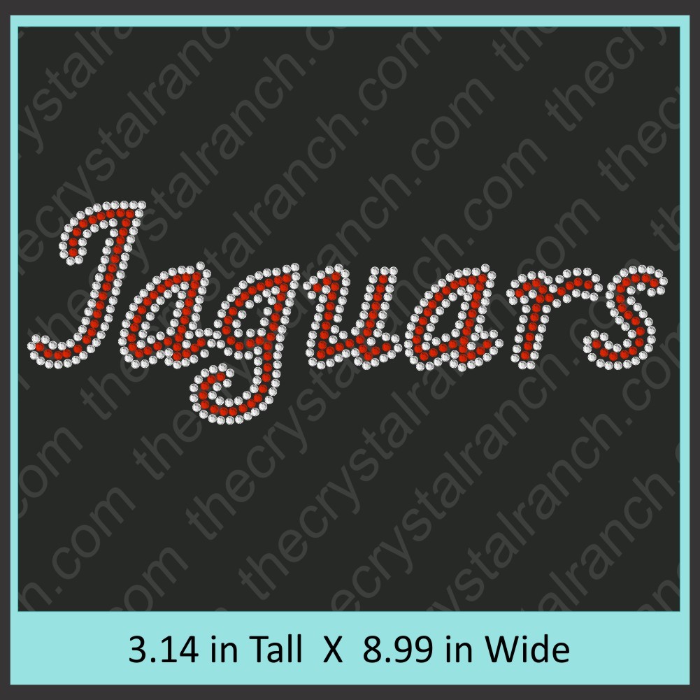 Jaguars Rhinestone Transfer CRT350
