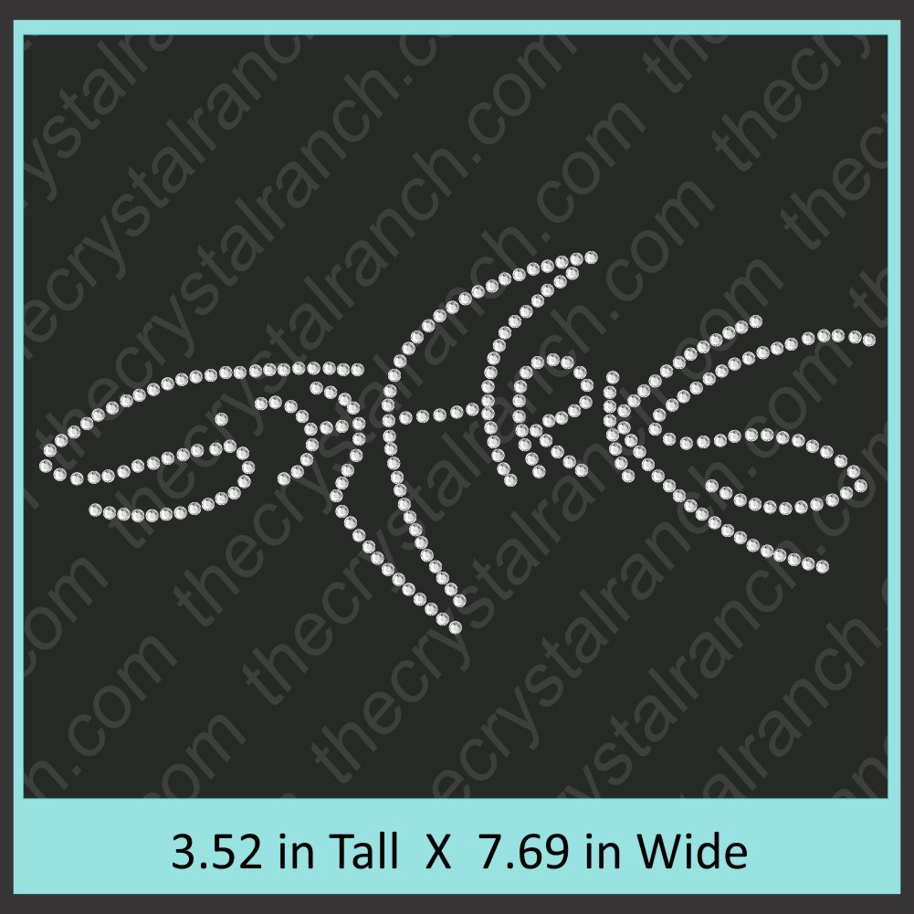 Sharks Rhinestone Transfer CRT407