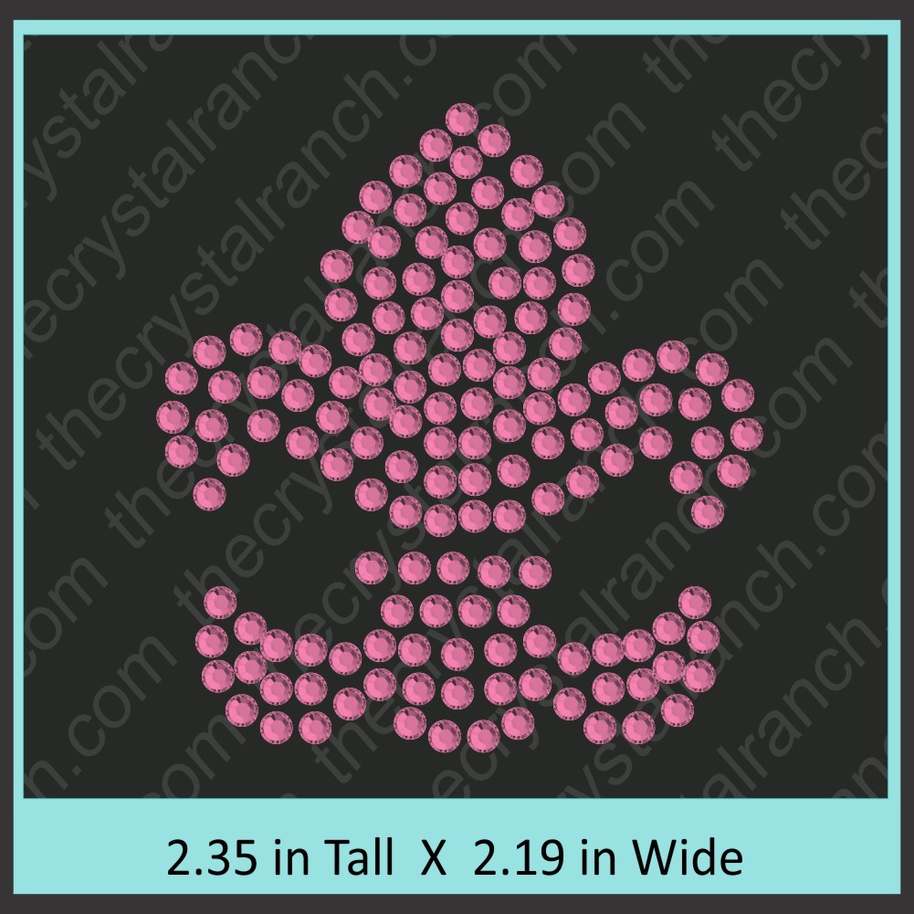 Fleur De Lis Transfer CRY010