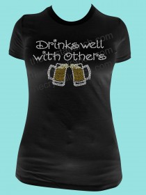 Drinks Well with Others- Beer Tee TB034 