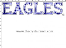 Eagles Rhinestone Transfer CRT149