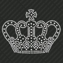 DY001 Queens Crown Rhinestone Decal