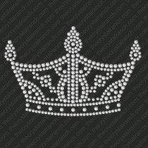 DY002 Crown Rhinestone Decal
