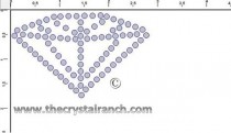 Diamond Rhinestone Transfer CRY057c