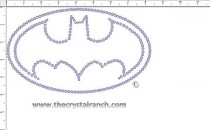 Batman Rhinestone Transfer CRY066c