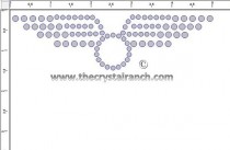 Pilot Wings Rhinestone Transfer CRY091c