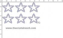 Star 1in Outline Rhinestone Transfer CRY154c