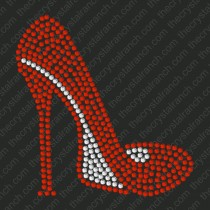 DY318 Stiletto Rhinestone Decal