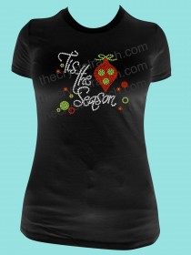 Tis the Season! Rhinestone Tee TH086