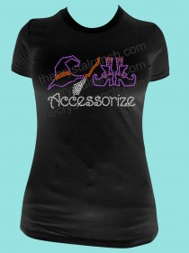Accessorize Halloween Rhinestone Tee TH101