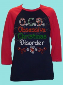 OCD Rhinestone Tee TH203