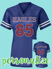 Football Rhinestone Jersey TP009