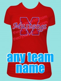 Varsity Letter Custom Tee TP018 