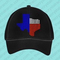 Texas Rhinestone cap CR039
