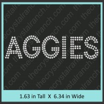 Aggies Rhinestone Transfer CRT005