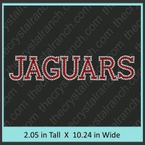 Jaguars Rhinestones Transfer CRT165