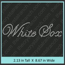 White Sox Rhinestone Transfer CRT243