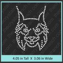 Wildcat Rhinestone Transfer CRT368