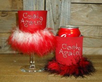 Coal Again? Rhinestone Drink Koozie KH121