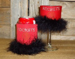 Rockets Rhinestone Drink Koozie KT040