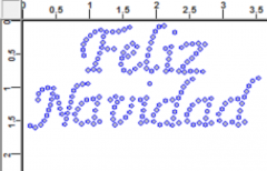 Feliz Navidad - Petite (6) Rhinestone Transfer CRK143