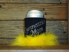 Gymnastics Mom Rhinestone Drink Koozie KS052