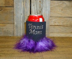 Tennis Mom Rhinestone Drink Koozie KS053