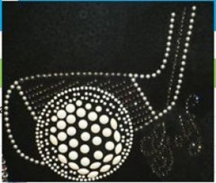 Golf Rhinestone Transfer YH1850