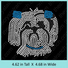 DA108  Shih Tzu Rhinestone Decal