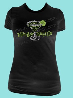 Margaritaville Rhinestone Tee TB008