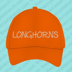 Longhorns Rhinestone Cap CP005B