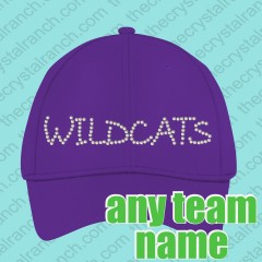 CP005 Any Team Name Rhinestone Cap