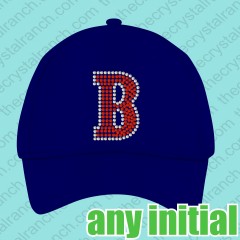Varsity Letter Rhinestone Cap CP001