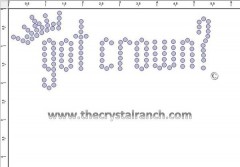 got crown? Rhinestone Transfer CRK011A