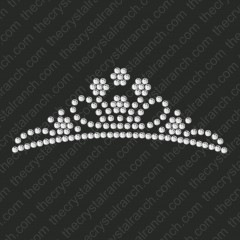 DY018 Tiara Rhinestone Decal