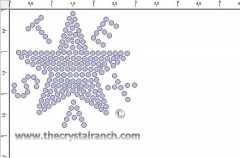 Texas Star Rhinestone Transfer CRY073c